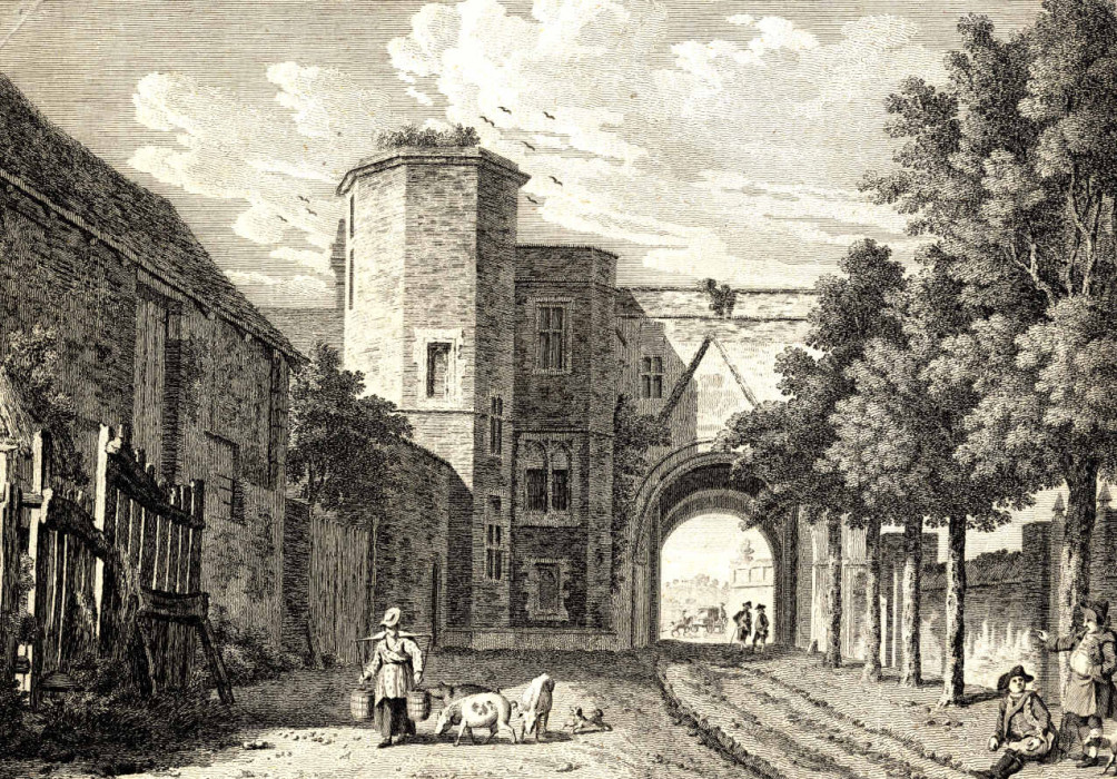 Print of Reading Abbey 